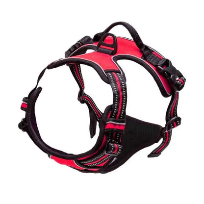 No Pull Dog Harness Front Clip Heavy Duty Reflective Easy Control Handle for Large Dog Walking